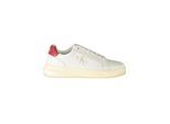 Calvin Klein Bianco Leren Heren Sneaker