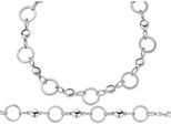 Orphelia Damen 925 Sterling Silber Set: Kette + Armband - Silber SET-014
