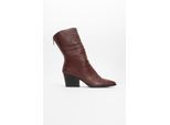 Laval Reißverschluss hinten Blockabsatz Stiefel (Damen)