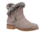Hush Puppies Hannah Wildleder Damen Taupe Stiefel