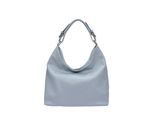 Anna Luchini Turquoise Rundleer Tas