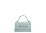Isabella Rhea Turquoise Rundleer Tas