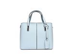 Anna Luchini Turquoise Rundleer Tas