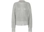 Y.A.S Yasmarissi ls knit pullover alloy/silver