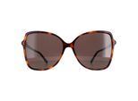 Jimmy Choo Fede/S 086/70 havana bruine zonnebril
