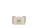 PINKO Beige Kalfskleren Bos Taurus Schoudertas