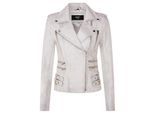 Dames leren Brando bikerjack-Loddon
