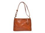 Luisa Vannini Brown Rundleer Tas