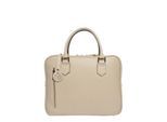 Luisa Vannini Beige Rundleer Tas