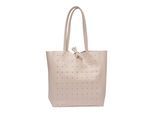 Isabella Rhea Beige Rundleer Tas