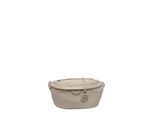 Roberta M Beige Rundleer Tas