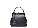 Roberta M Zwart Rundleer Tas