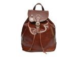 Anna Luchini Bordeauxrood Rundleer Tas