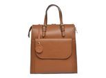 Luisa Vannini Brown Rundleer Tas