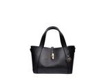 Isabella Rhea Zwart Rundleer Tas