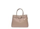 Anna Luchini Beige Rundleer Tas