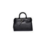 Isabella Rhea Zwart Rundleer Tas