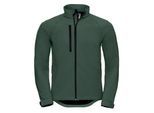 Russell Heren waterbestendig & winddicht Softshell-jasje (Fles groen)