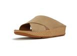 Fitflop Lulu Lux Graphic-Weave Wildleder Damen Cappuccino Sandalen
