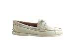 Sperry A/0 2-Eye Pin Perf herenschoenen wit