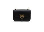Zwarte Leren Love Bell Classic Schoudertas
