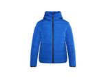 Mo Gewatteerd winterjack Heren blauw