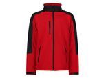Regatta Heren Hydroforce Soft Shell Jacket (Klassiek rood/zwart)