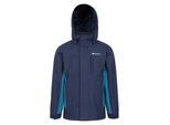 Mountain Warehouse Kinder/Kids Cannonball 3 in 1 Waterdichte Jas (Blauw)
