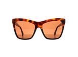 Max Mara Cat Eye Womens Havana Bruin MM0008 Logo2