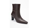 Kyoto Leder Blockabsatz Stiefel