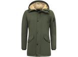 Enos Winterjas parka met capuchon