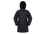 Mountain Warehouse Kinder/Kinder Florence Longline gewatteerd jack (Zwart)