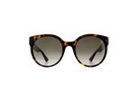 Gucci Zonnebril GG0035S 004 Havana Glitter Blauw En Roodbruin