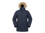 Mountain Warehouse Waterafstotende gewatteerde parka voor heren (Marine)