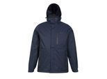 Mountain Warehouse Heren Bracken Extreme 3 in 1 Waterdichte Jas (Blauw)