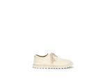 Marsell Witte Katoenen Oxfords en Derbies