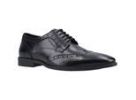 Hush Puppies Heren Lederen Brogues (Zwart)