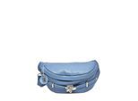 Anna Luchini Turquoise Rundleer Tas