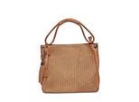 Luisa Vannini Brown Rundleer Tas