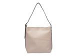 Luisa Vannini Beige Rundleer Tas