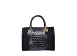 Isabella Rhea Zwart Rundleer Tas