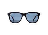 Salvatore Ferragamo SF998S 002 mat zwart blauwe zonnebril