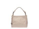 Roberta M Beige Rundleer Tas