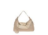 Luisa Vannini Beige Rundleer Tas