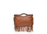 Isabella Rhea Brown Rundleer Tas
