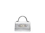 Isabella Rhea Zilver Rundleer Tas