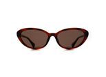 Ralph by Ralph Lauren RA5338U 614913 glanzende donker havana bruine zonnebril