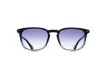 Police SPLQ86 Crossroads 5 0GBL glanzend gestreept blauw rook grijs gradiënt zonnebril