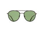 Lacoste L258S 771 glanzend goud groene zonnebril
