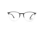 Cadres de lunettes Ray-Ban 6375 2861 Argent sur le dessus noir 51 mm